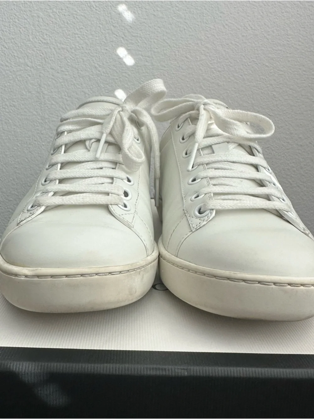 Gucci Ace Perforated Interlocking G Sneakers Size: 37 - Picture 3 of 16